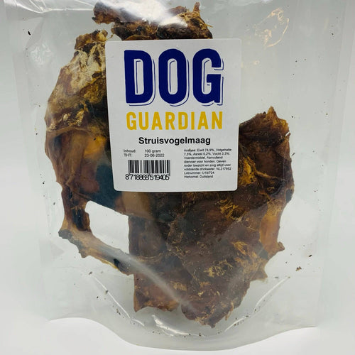 Struisvogelmaag 100g - Dog Guardian