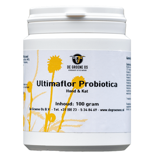 Ultimaflor Probiotica 100g de Groene Os - Dog Guardian